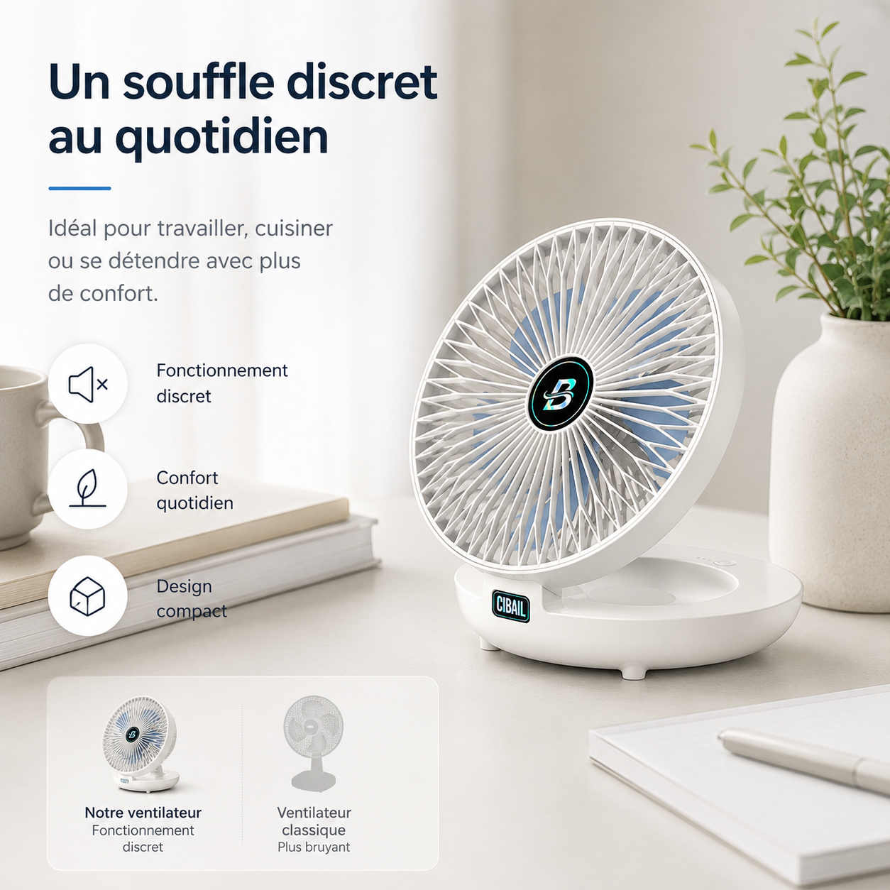 Domestic Dual-Use Kitchen Fan