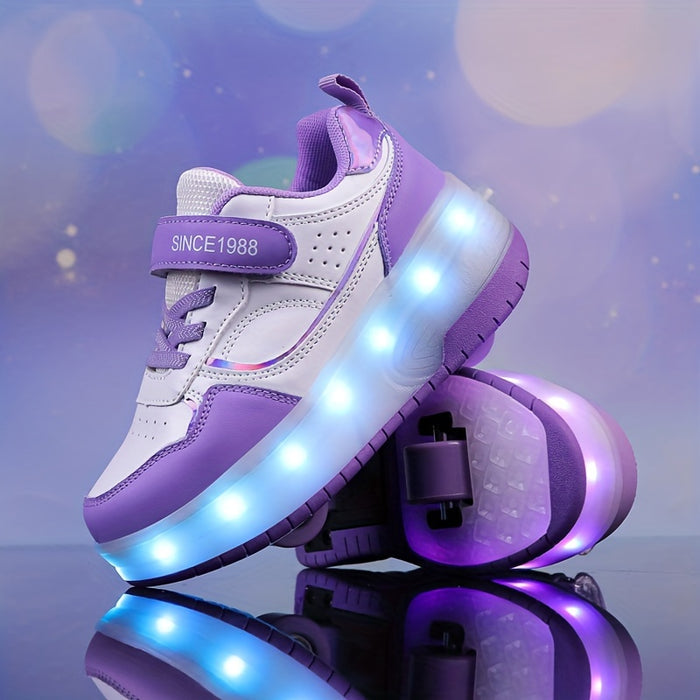 FlashRider – Light Show Roller Sneakers for Children