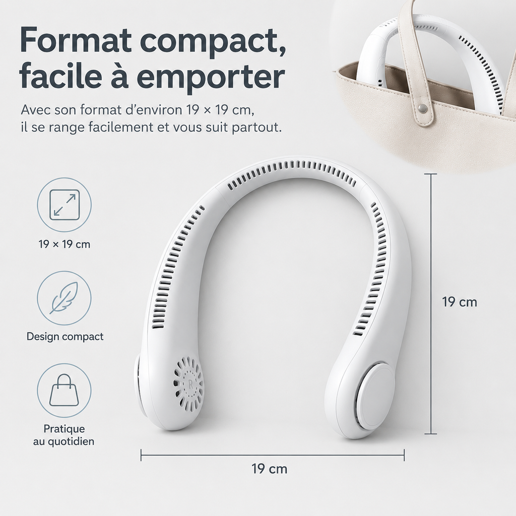 Modern Wireless Neck Fan