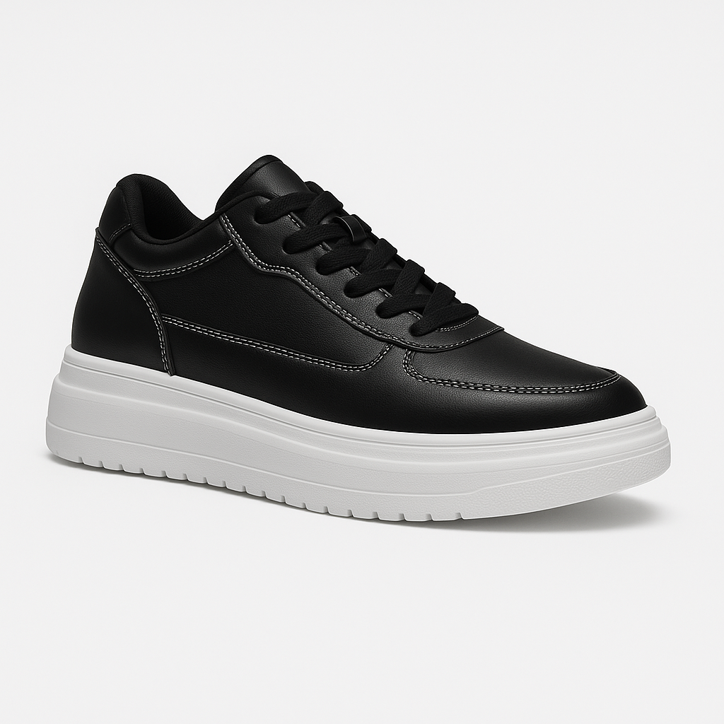 Elevated Sneakers for Men - Discreet Height Increase - Comfort and Style