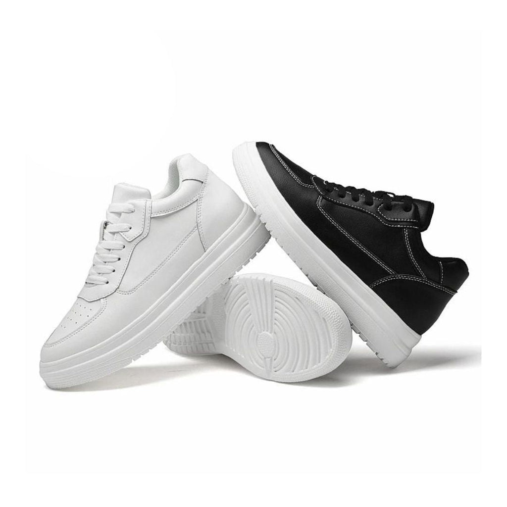 Elevated Sneakers for Men - Discreet Height Increase - Comfort and Style