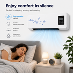 Mini Air Circulator Wall Mounted Heater