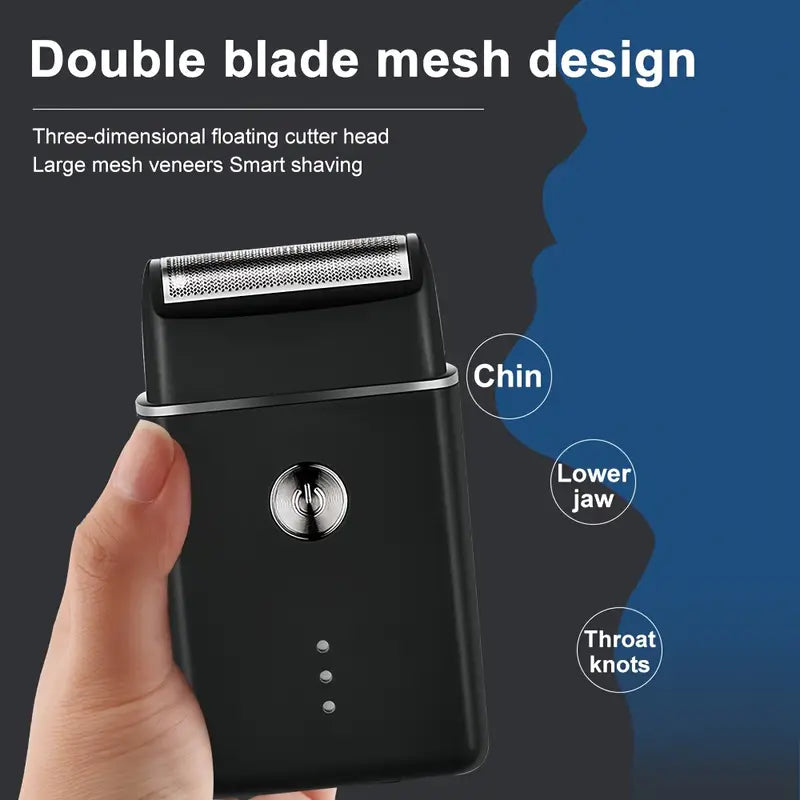 GroomMaster - 3-Piece Professional Hair and Beard Grooming Set for Men, Wireless Trimmers with LED Display, USB Rechargeable