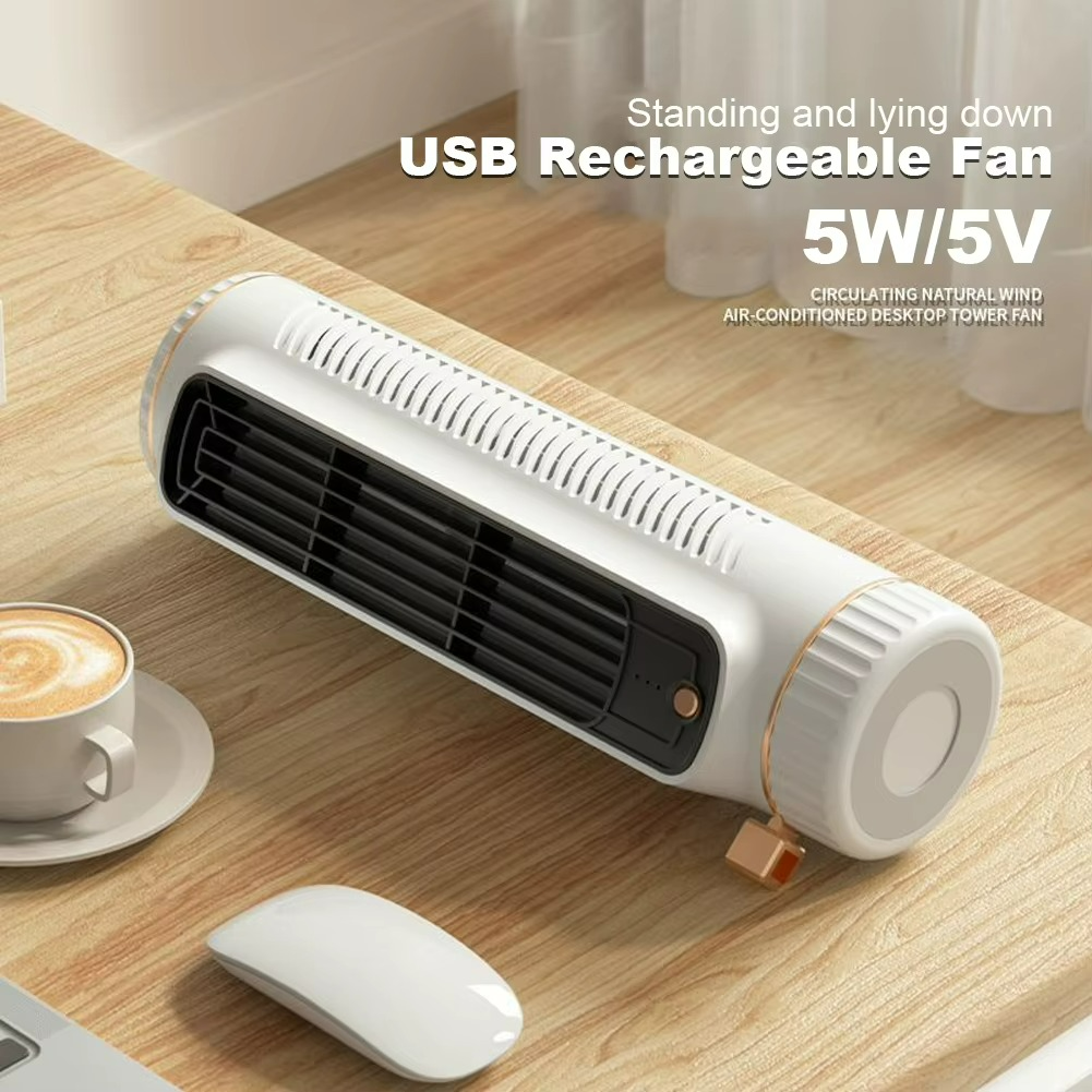 AeroBreeze Bladeless Fan | 360° Air Circulation with Ice-Cooling Breeze
