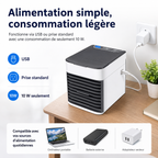 3-in-1 Air Cooler with Fan, Humidifier, and Air Purifier – Portable, Quiet, and with LED Night Light