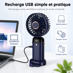 Rechargeable Portable Fan 5000mAh