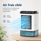 Portable Mini Air Conditioner Water-Cooled – USB Powered with Large Reservoir