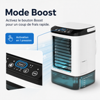 Portable Mini Air Conditioner Water-Cooled – USB Powered with Large Reservoir