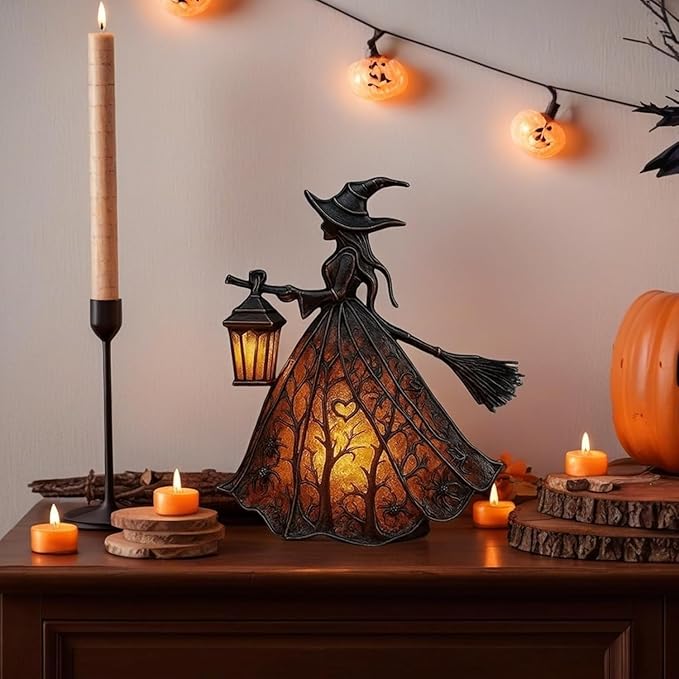 WitchGlow Lantern | Enchanting Halloween Light