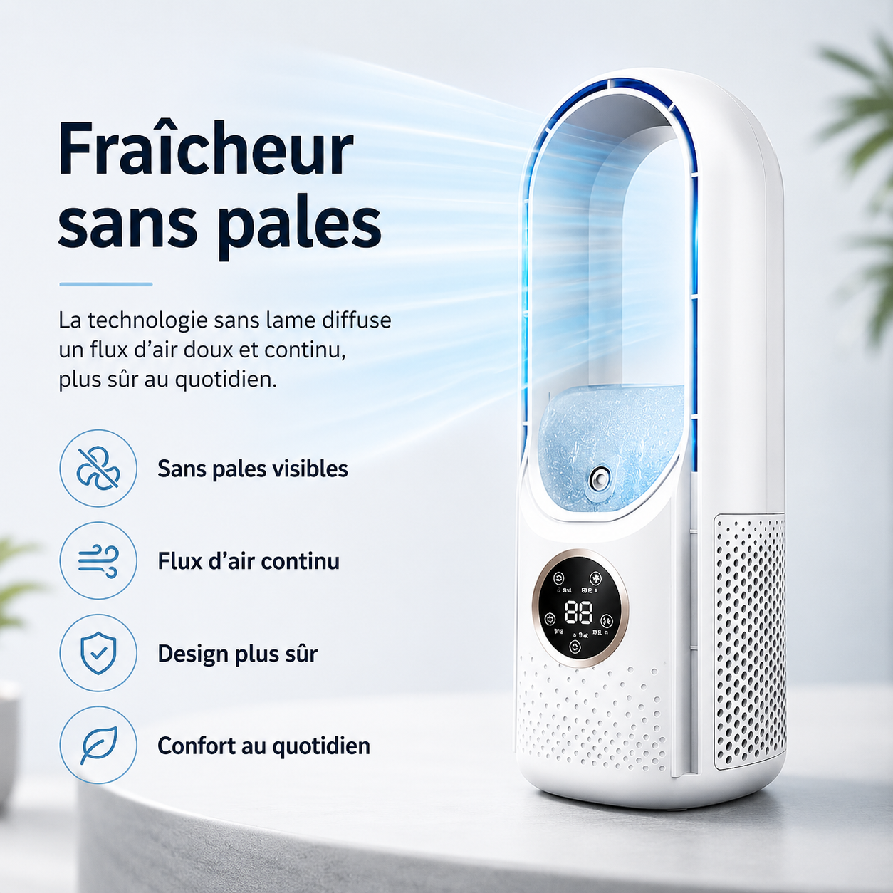 Silent Portable Air Conditioner Without Blades 2025 – Stay Cool and Comfortable This Summer, Wherever You Are