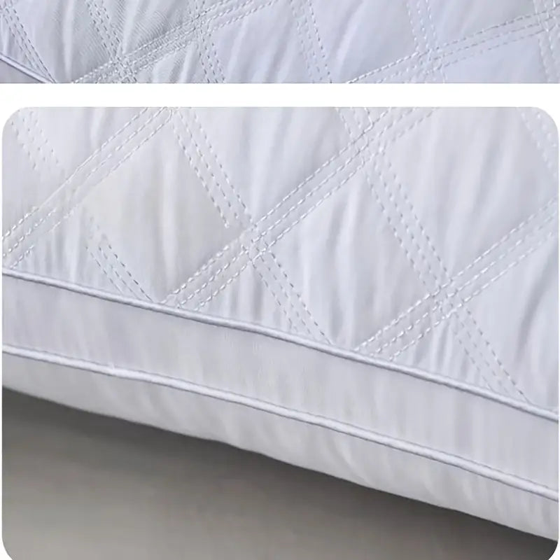 DreamRest - Set of 2 Hypoallergenic 3D Pillows - Soft Cervical Support & Hotel Quality Sleep