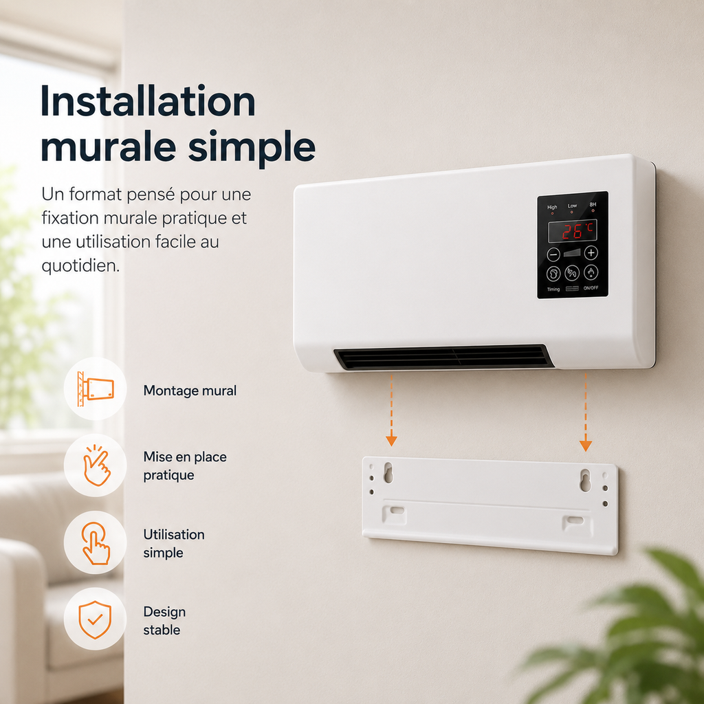 Air Conditioning | Heating and Cooling | Wall Mounted with Remote Control
