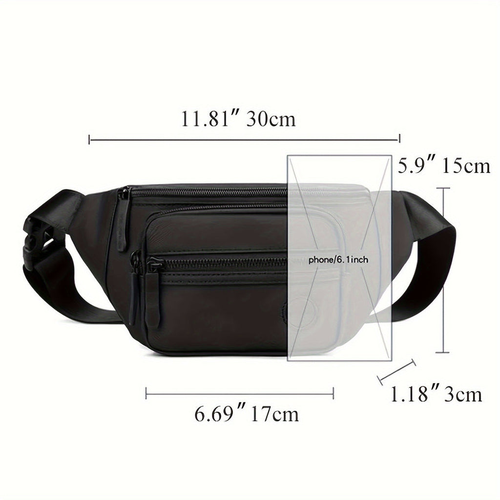 Men's Hip Bag MotionGear – Multifunctional Crossbody Bag with Adjustable Strap