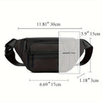 Men's Hip Bag MotionGear – Multifunctional Crossbody Bag with Adjustable Strap