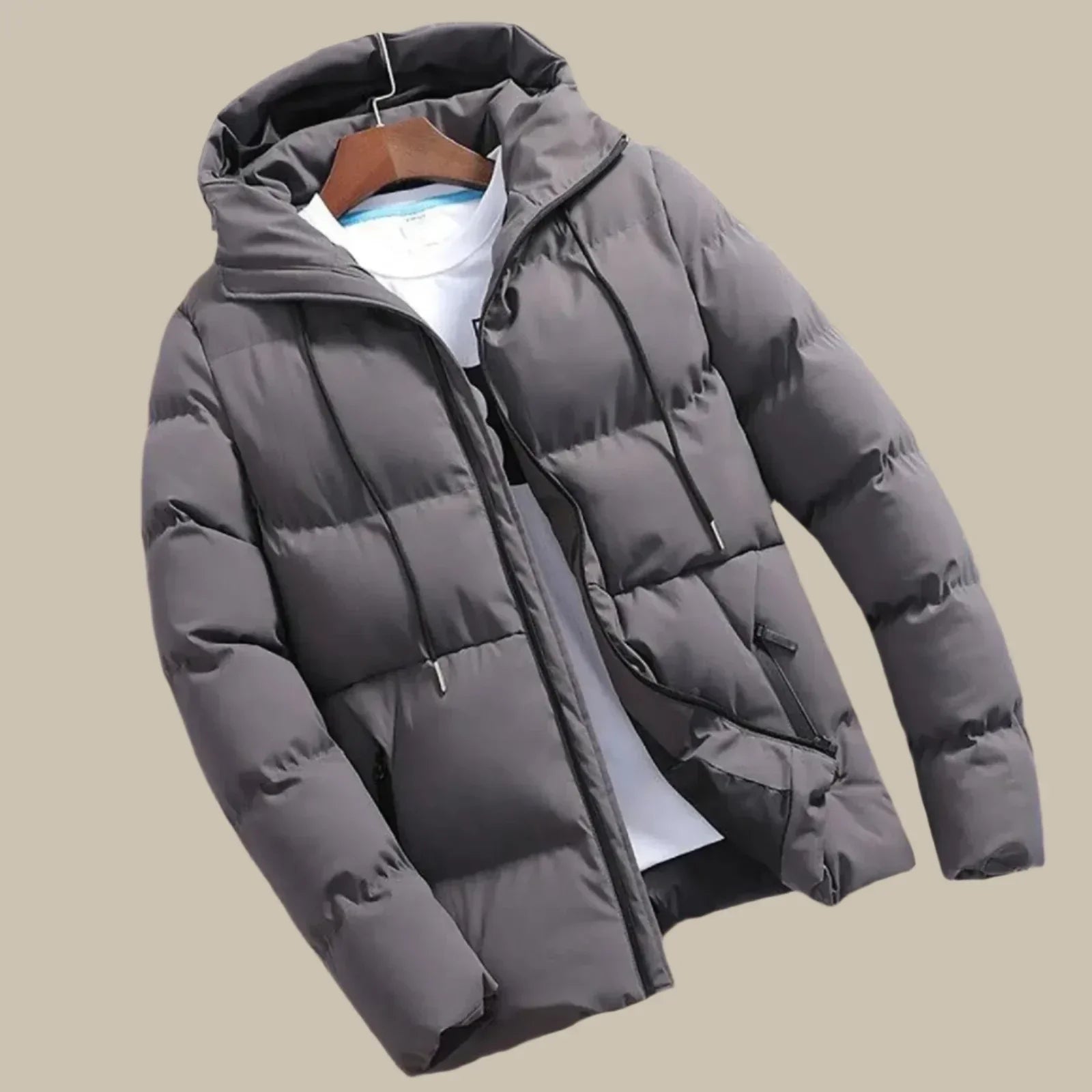 Men's Winter Jacket | Waterproof | Puffer Design | With Hood