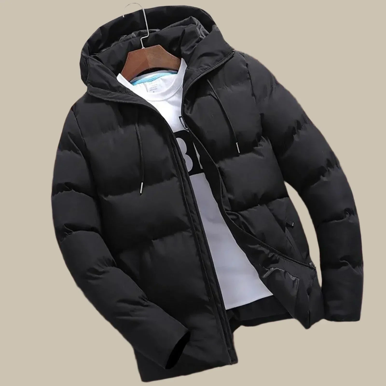 Men's Winter Jacket | Waterproof | Puffer Design | With Hood