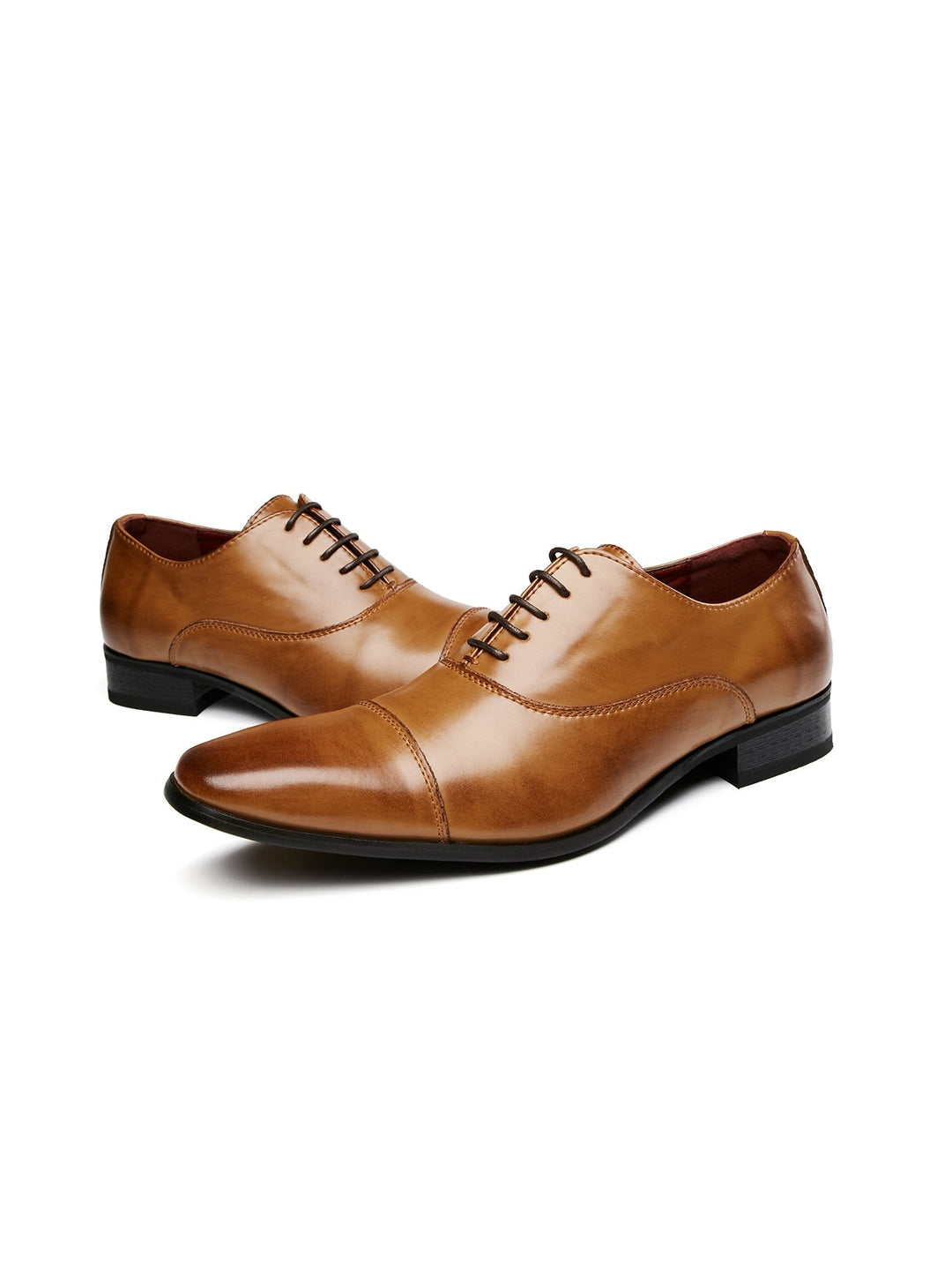 Men's Lace-Up Shoes | Genuine Leather | Polished Finish & Classic Design | Formal & Comfortable