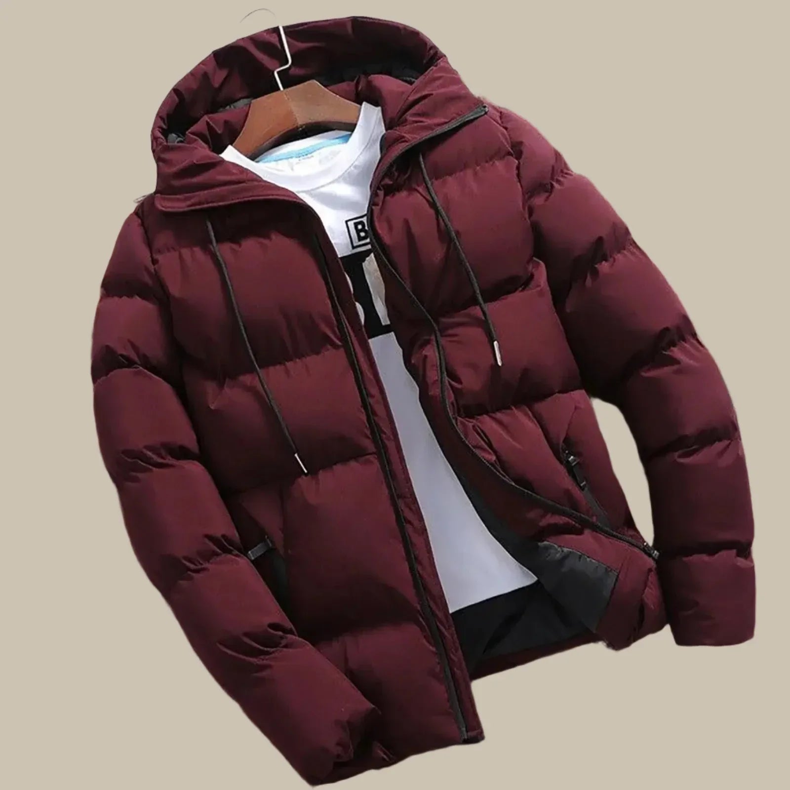 Men's Winter Jacket | Waterproof | Puffer Design | With Hood