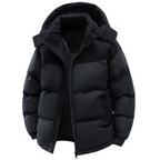 Men's Winter Jacket | Quilted Jacket with Hood | Warm & Windproof