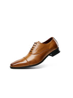 Men's Lace-Up Shoes | Genuine Leather | Polished Finish & Classic Design | Formal & Comfortable