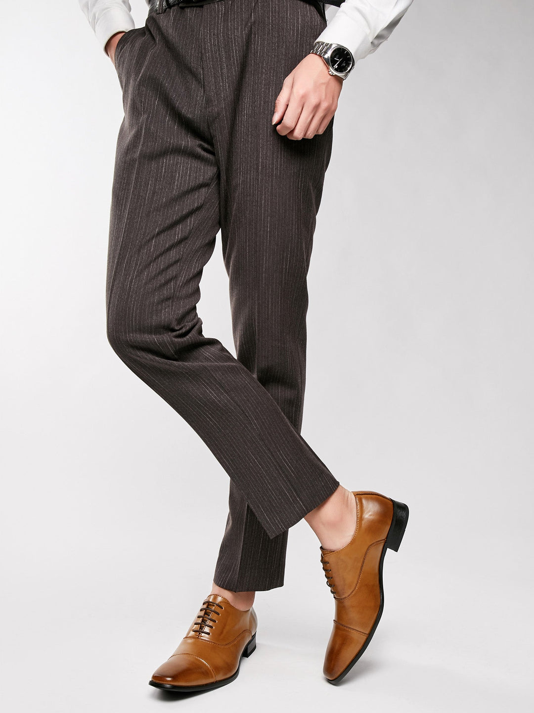 Men's Lace-Up Shoes | Genuine Leather | Polished Finish & Classic Design | Formal & Comfortable