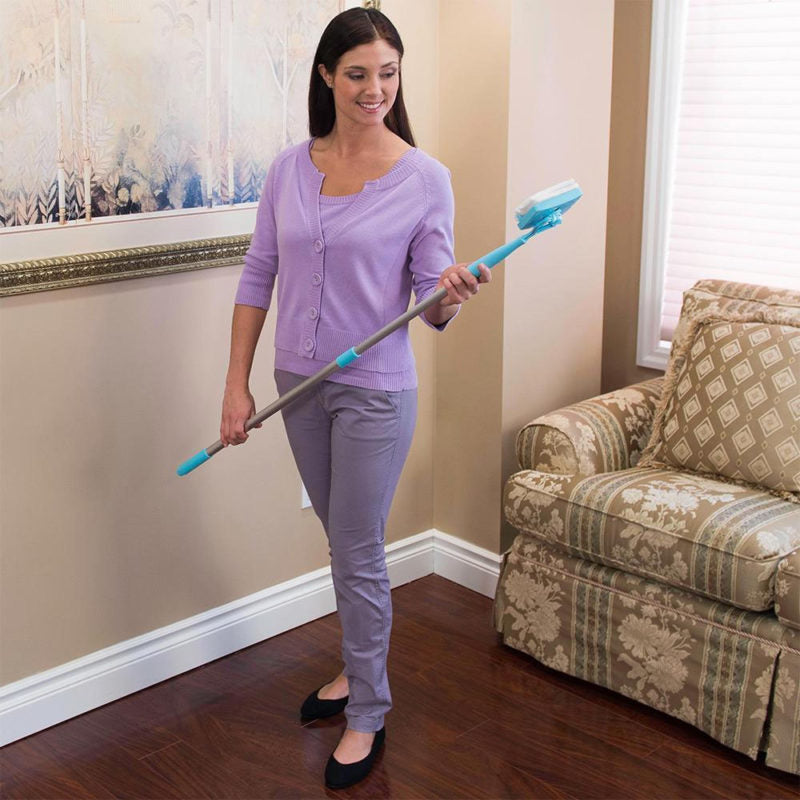 EdgeMaster | Retractable Steel Floor Cleaning Mop