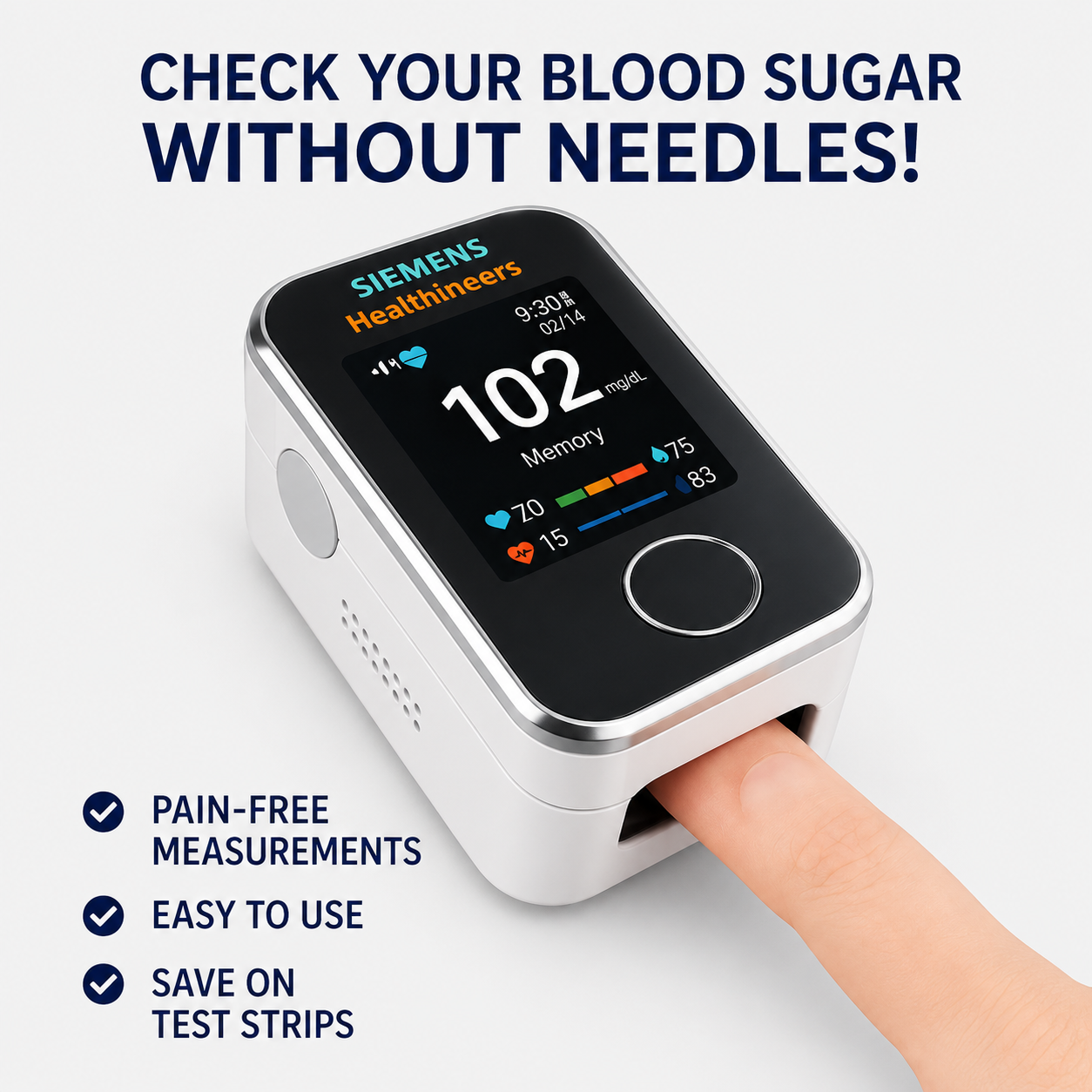 Glucose Guard Non Invasive Blood Glucose Monitor