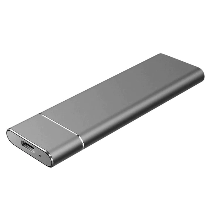 8TB Portable External Hard Drive with High Transfer Speed and Durable Aluminium Casing
