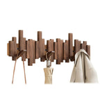 Piano Coat Rack | Walnut or Beech Wood for Coats