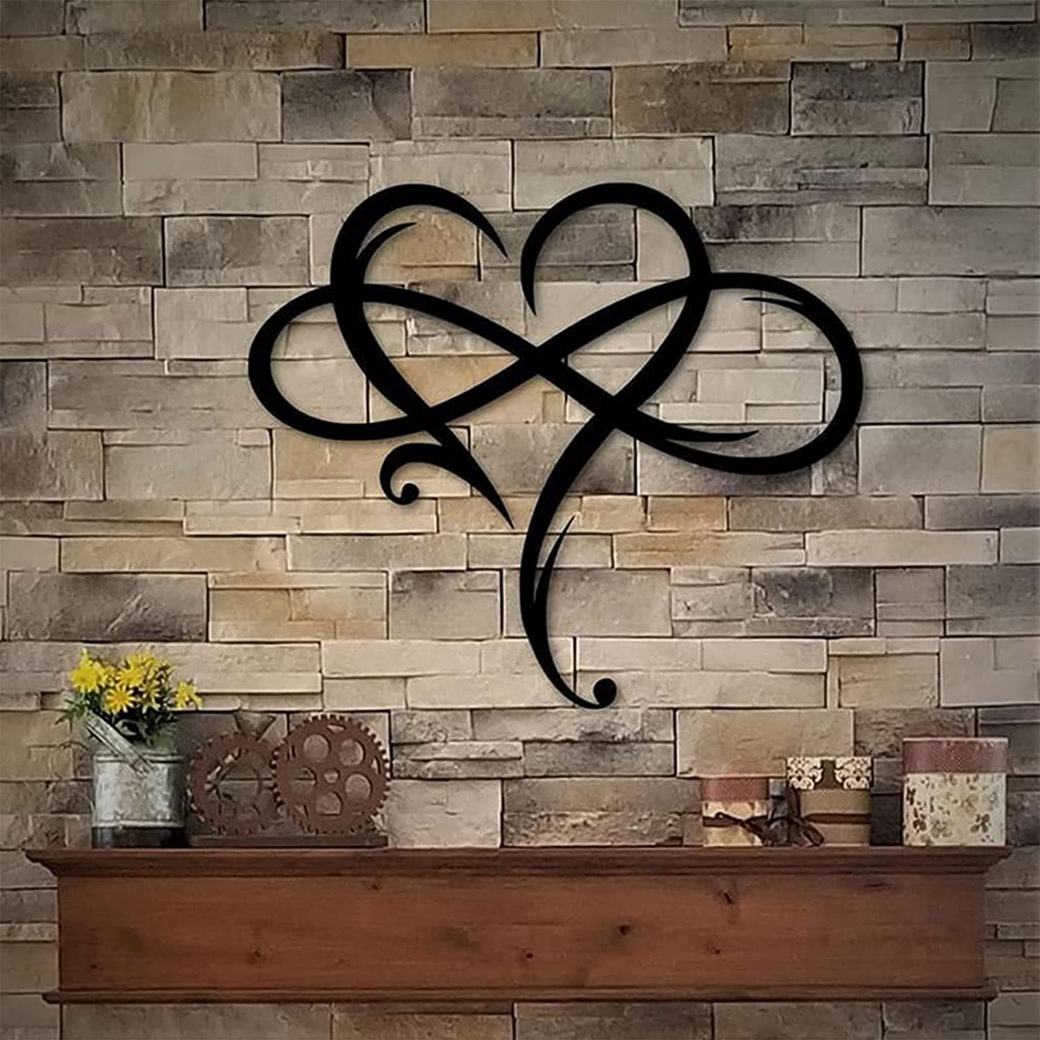 Frendorf Infinity Heart Wall Decoration Symbol of Eternal Love
