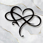 Frendorf Infinity Heart Wall Decoration Symbol of Eternal Love