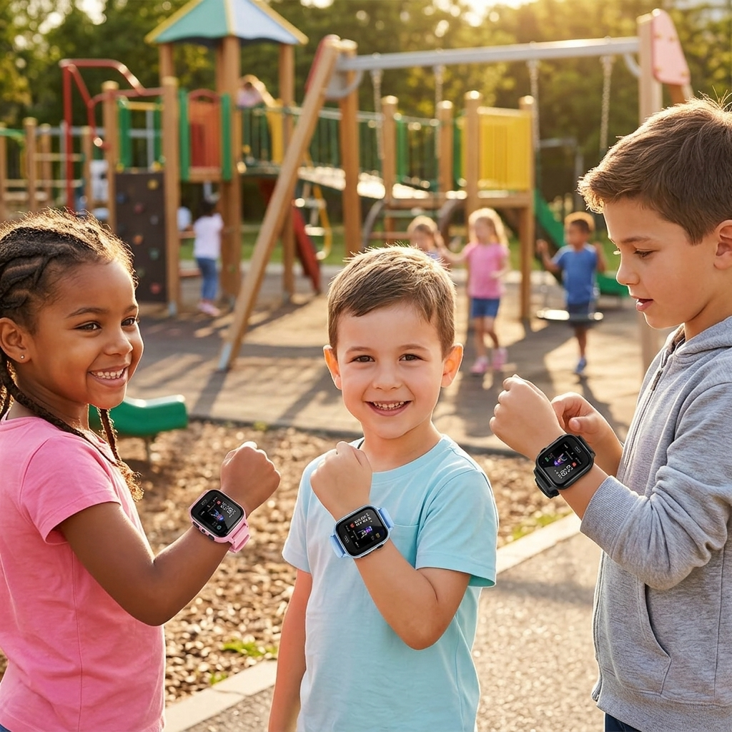 Children's GPS Smartwatch with Calls and Location Tracking