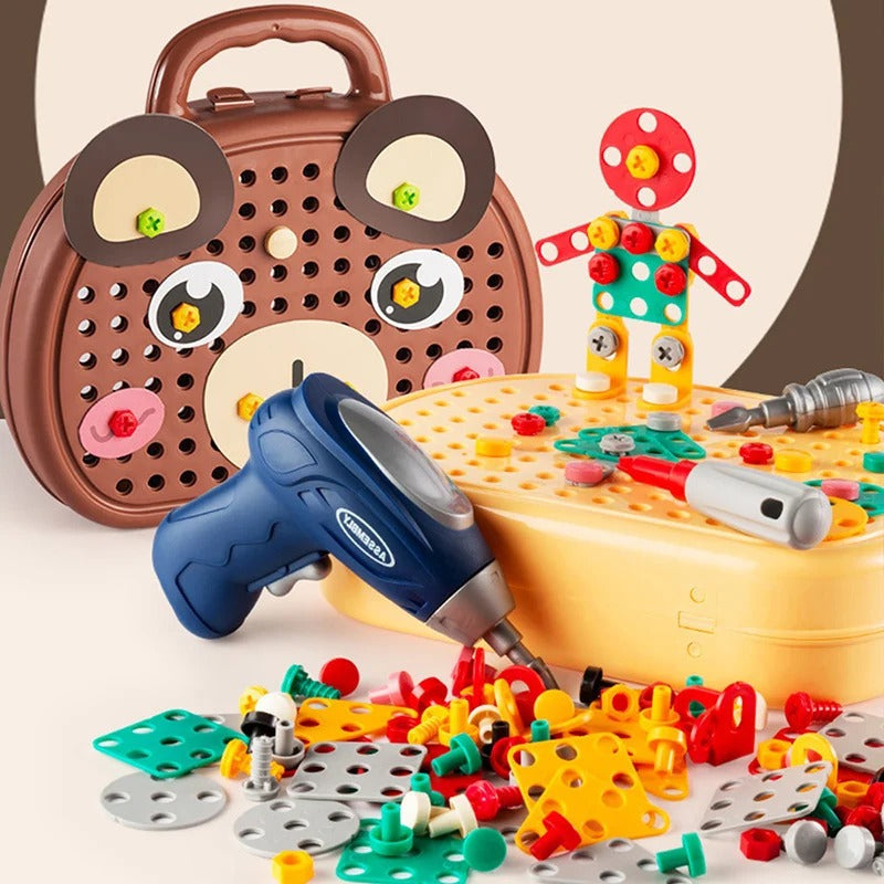 Bear Tool Box for Kids DIY