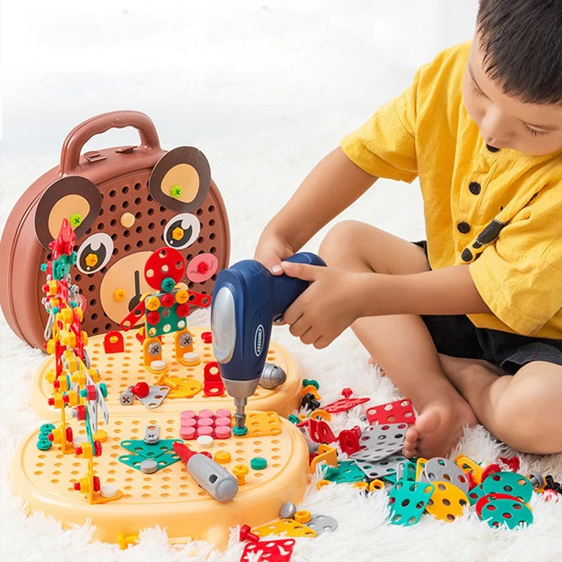 Bear Tool Box for Kids DIY
