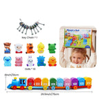 Montessori Farm Learning Cart Children's Toy
