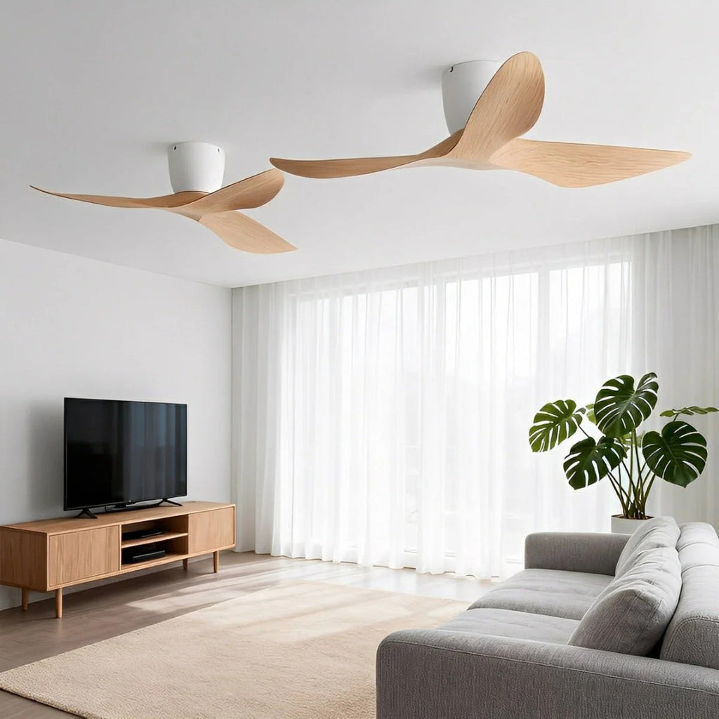 Nelvarn – Minimalist Ceiling Fan with Blades