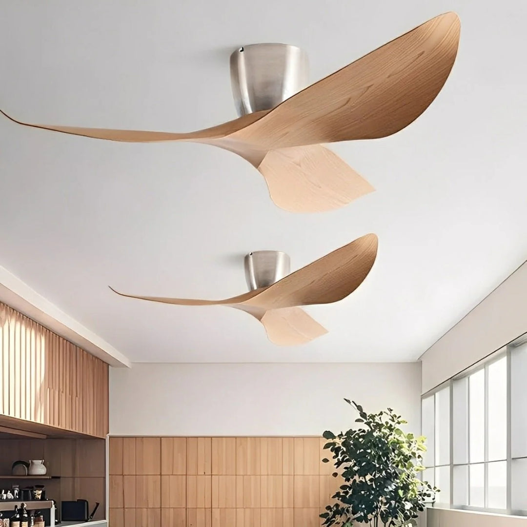 Nelvarn – Minimalist Ceiling Fan with Blades