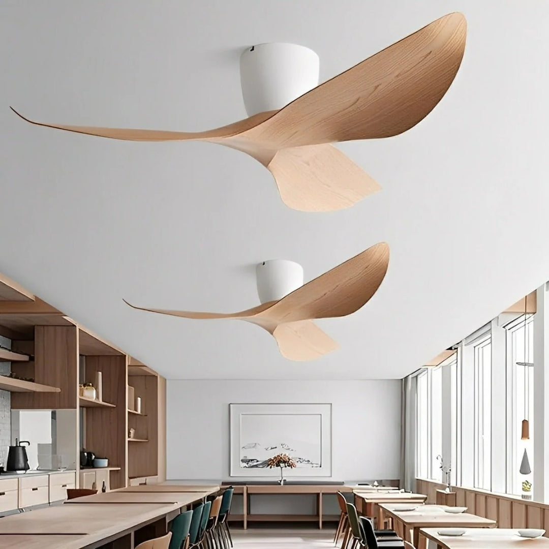 Nelvarn – Minimalist Ceiling Fan with Blades