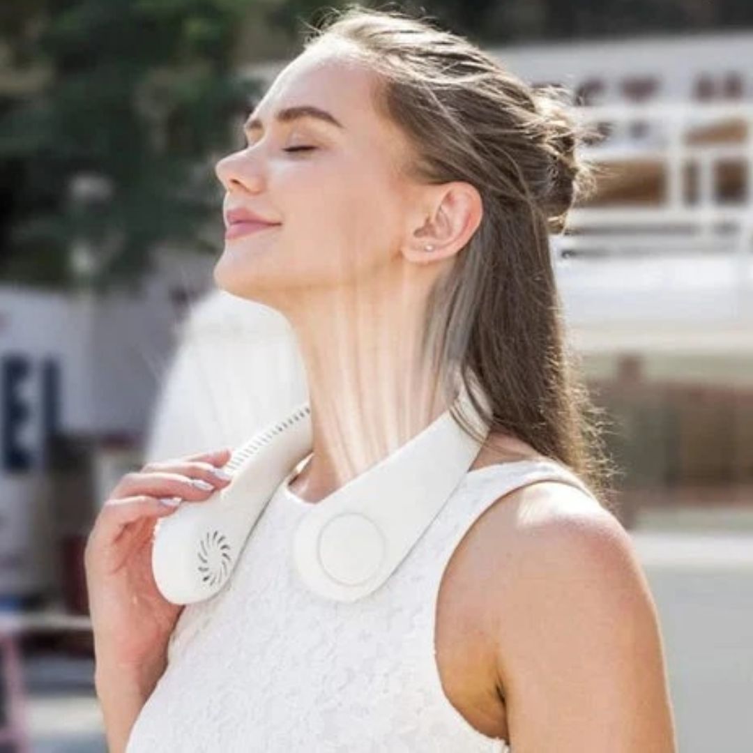 BreezeNeck | Wearable bladeless neck fan
