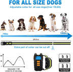 Dogreat Electronic Dog Training Collar Shock Pet Remote Control Waterproof Rechargeable for All Sizes Vibration Bark Stop Collars