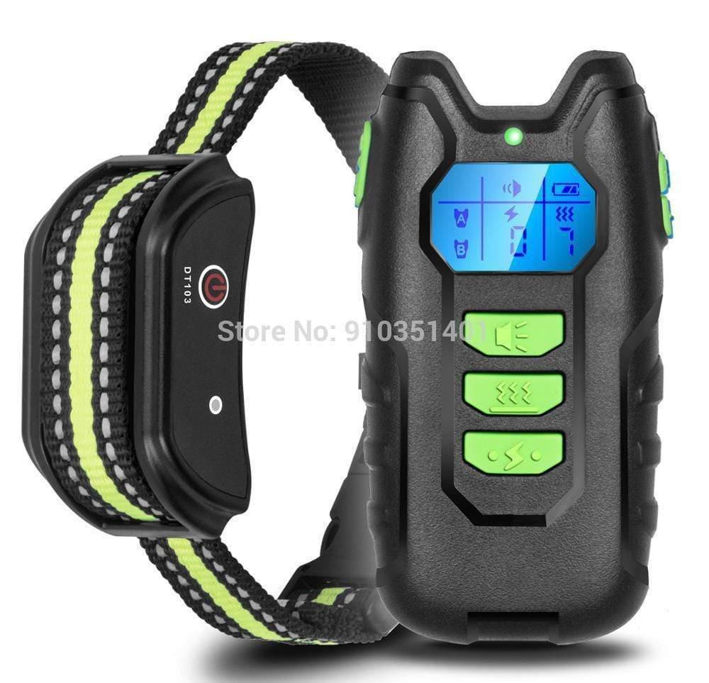 Dogreat Electronic Dog Training Collar Shock Pet Remote Control Waterproof Rechargeable for All Sizes Vibration Bark Stop Collars