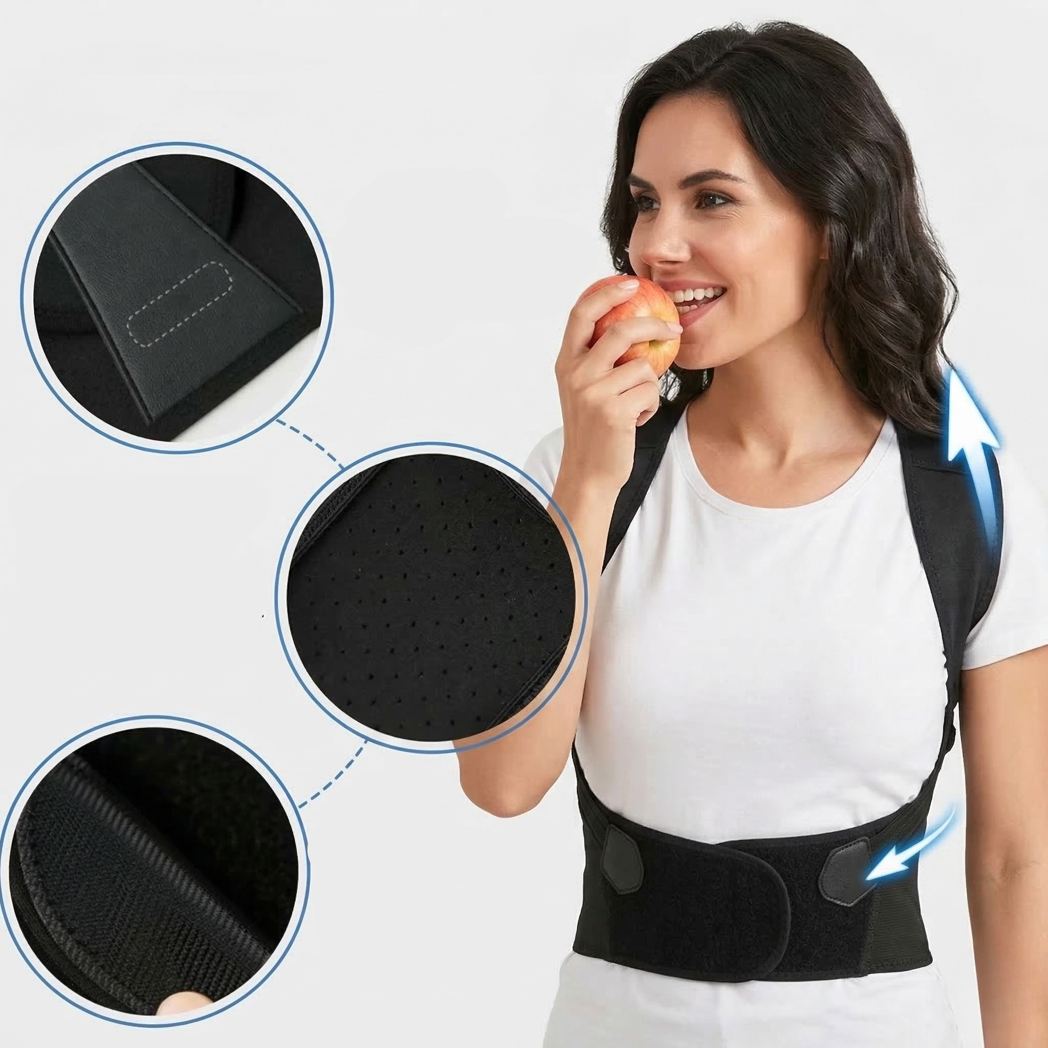 Adjustable Back Posture Corrector Shoulder Support