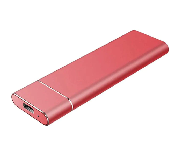 8TB Portable External Hard Drive with High Transfer Speed and Durable Aluminium Casing