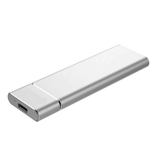 8TB Portable External Hard Drive with High Transfer Speed and Durable Aluminium Casing