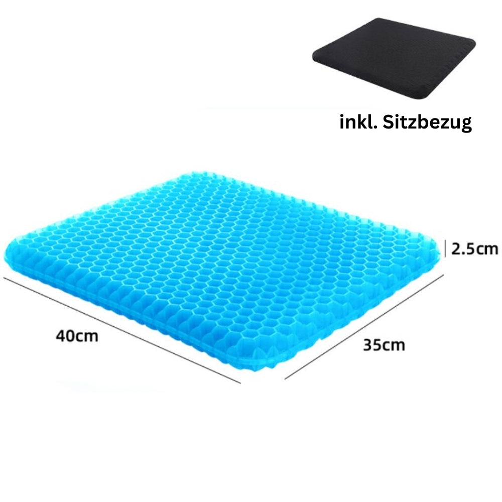 ErgoPad - ergonomic gel seat cushion