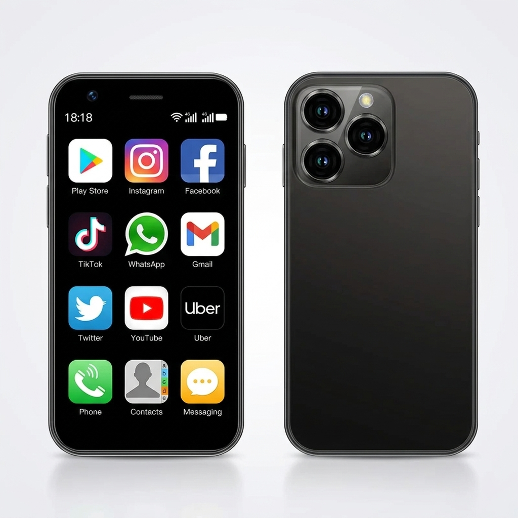 Mini Android Dual SIM Smartphone Compact