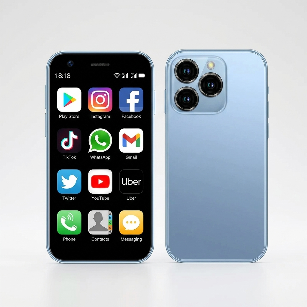 Mini Android Dual SIM Smartphone Compact