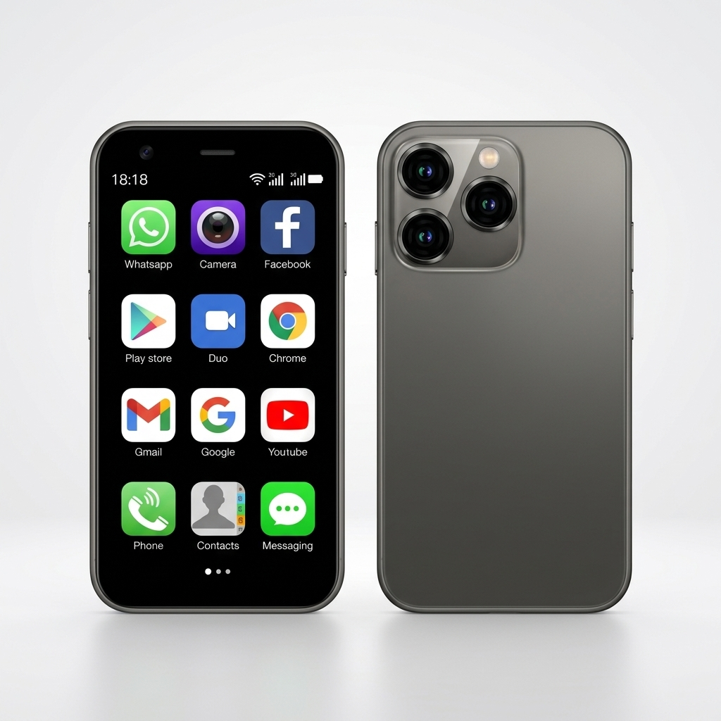 Mini Android Dual SIM Smartphone Compact
