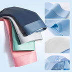 4 Pieces Men's Ice Satin Antibacterial Breathable Boxers