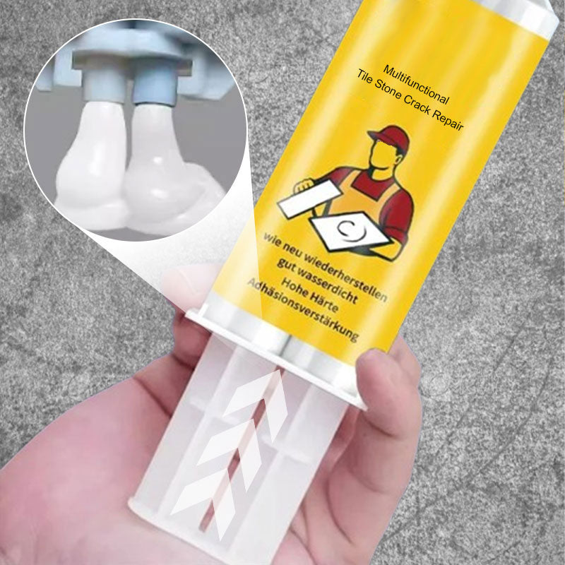 LuxuraFix Tile and Stone Repair Kit | High-Quality Set for Effortless Repair of Tiles and Stone Breakages